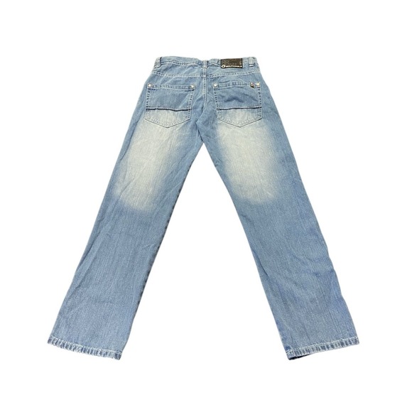 Southpole Other - Southpole 4180 Jeans Mens‎ 34x34 Blue Light Wash Baggy Wide Leg Y2K Skate VTG